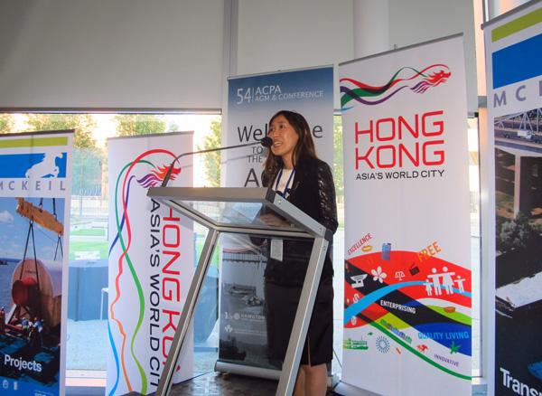 香港向加拿大推介香港的港口业务