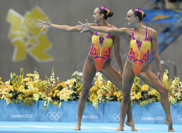 加拿大女子花样游泳组合进入决赛
