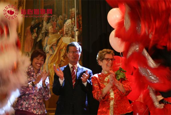 新省长韦恩和华人共同庆祝春节