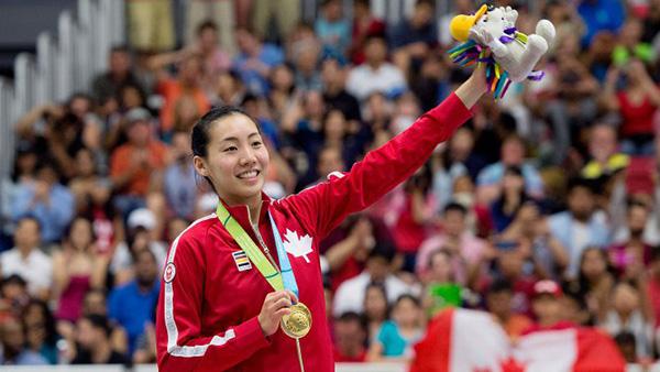 李文珊获得泛美运动会羽毛球单打冠军