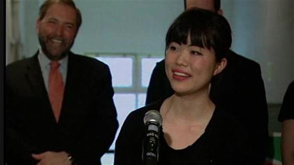 华裔年轻女议员刘舒云是否能为NDP守住魁北克省的阵地