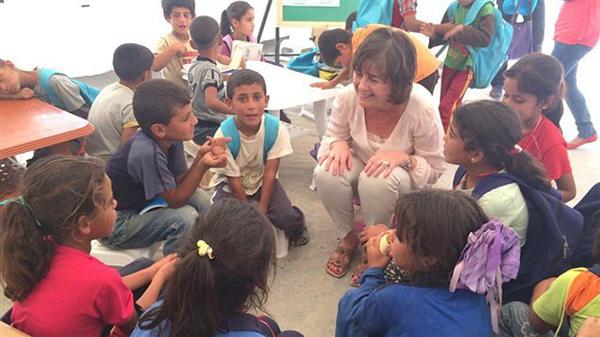 联合国难民署驻黎巴嫩代表、 加拿大人凯利•尼内特谈难民危机