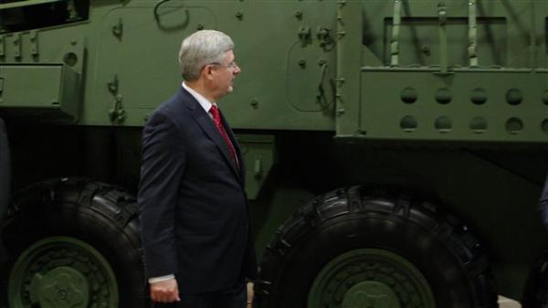 大赦国际不满哈珀为加拿大与沙特阿拉伯的军火交易辩护