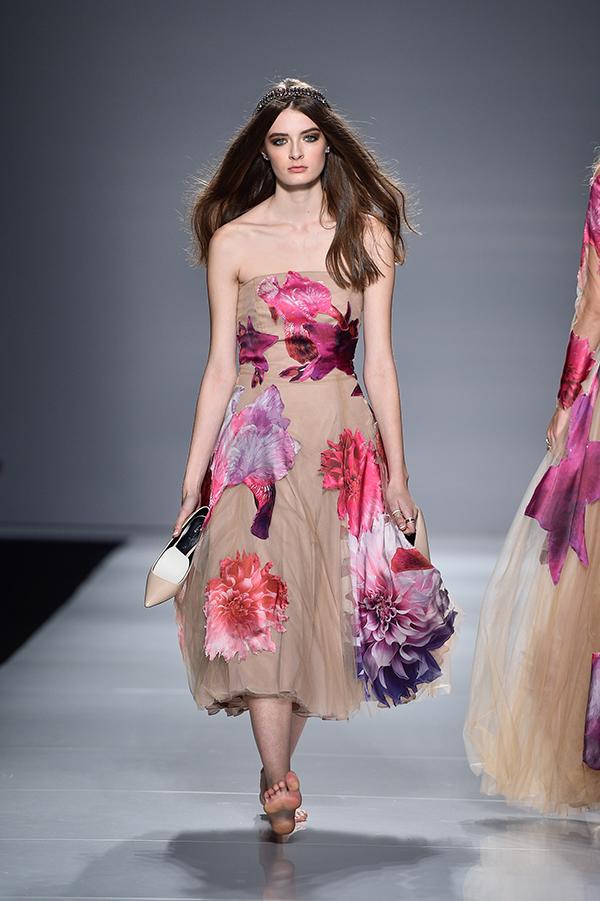 2015年多伦多国际时装周（1）: Lucian Matis的花裙