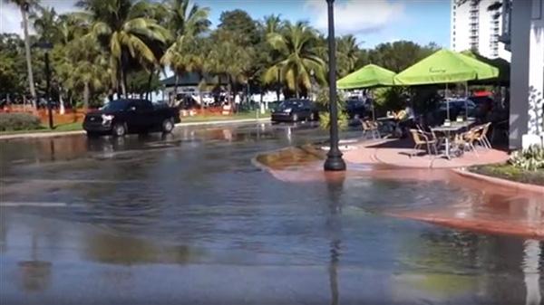 气候变化：迈阿密海滩要变成威尼斯水城？