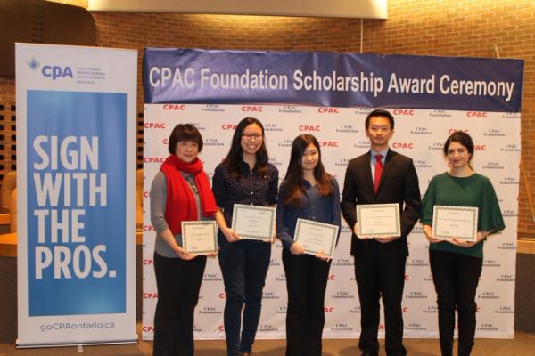 CPAC基金会表彰5位学业优异具领导力的大中学生