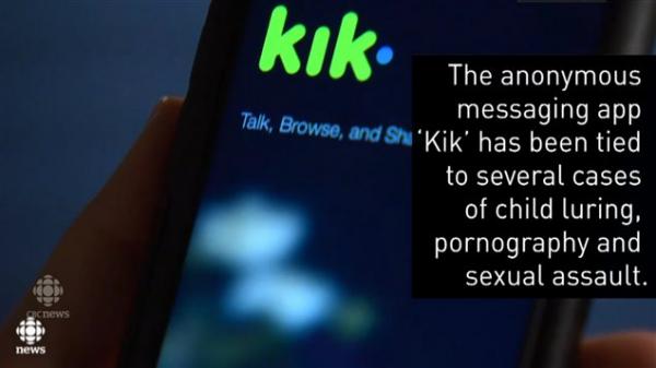 KIK手机软件成犯罪者引诱青少年的利器