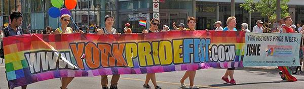 约克区LGBT自豪节将于6月中旬举行