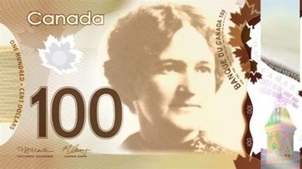 哪位加拿大女性头像最可能被印上钞票