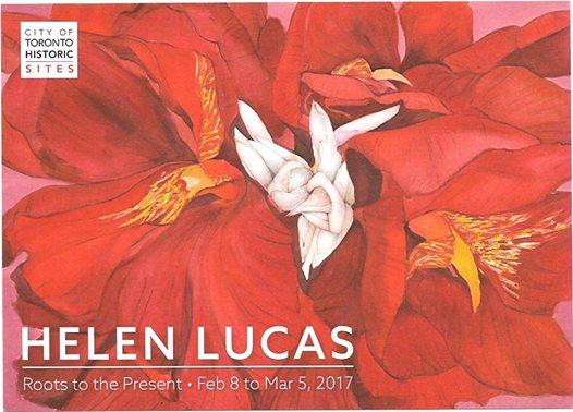 多伦多美术馆举行绘花妙手画家Helen Lucas的画展