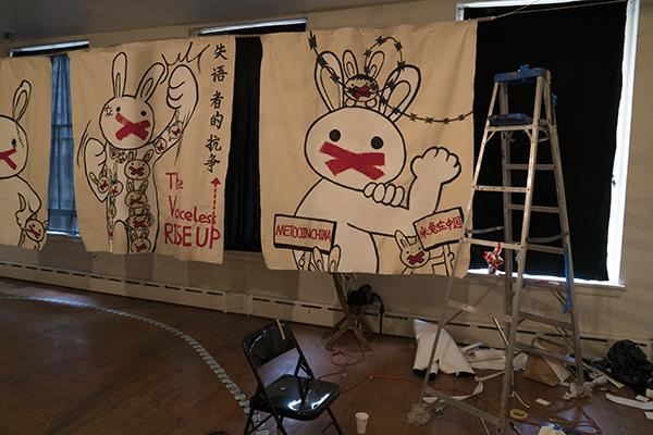 “米兔在中国”和中国女权运动（系列报道2/8）“失语者的抗争，米兔在中国”展览正在纽约展出