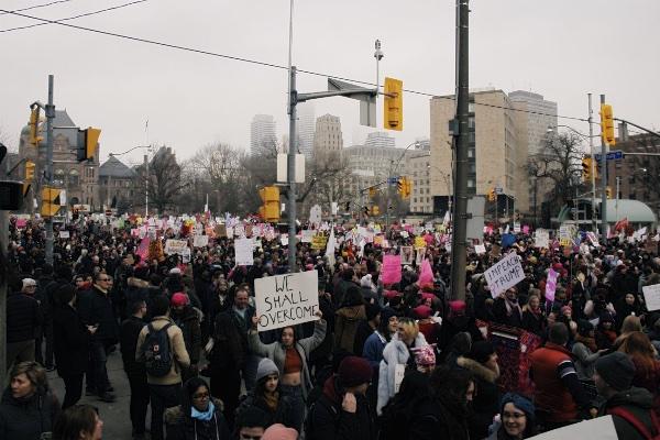 Virtual Capture of a Movement: Women’s Marches in Toronto, Washington D. C. and London (2017-2020)