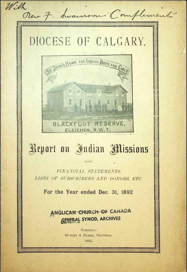 How donors from Canada and Europe helped fund Indian Residential Schools